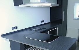 weitere fotos und informationen durch anklicken ! - arbeitsplatte in granit   stein-art 1998-2005